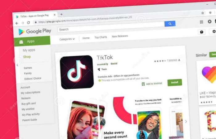 Американские власти потребовали удалить TikTok из App Store и Google Play